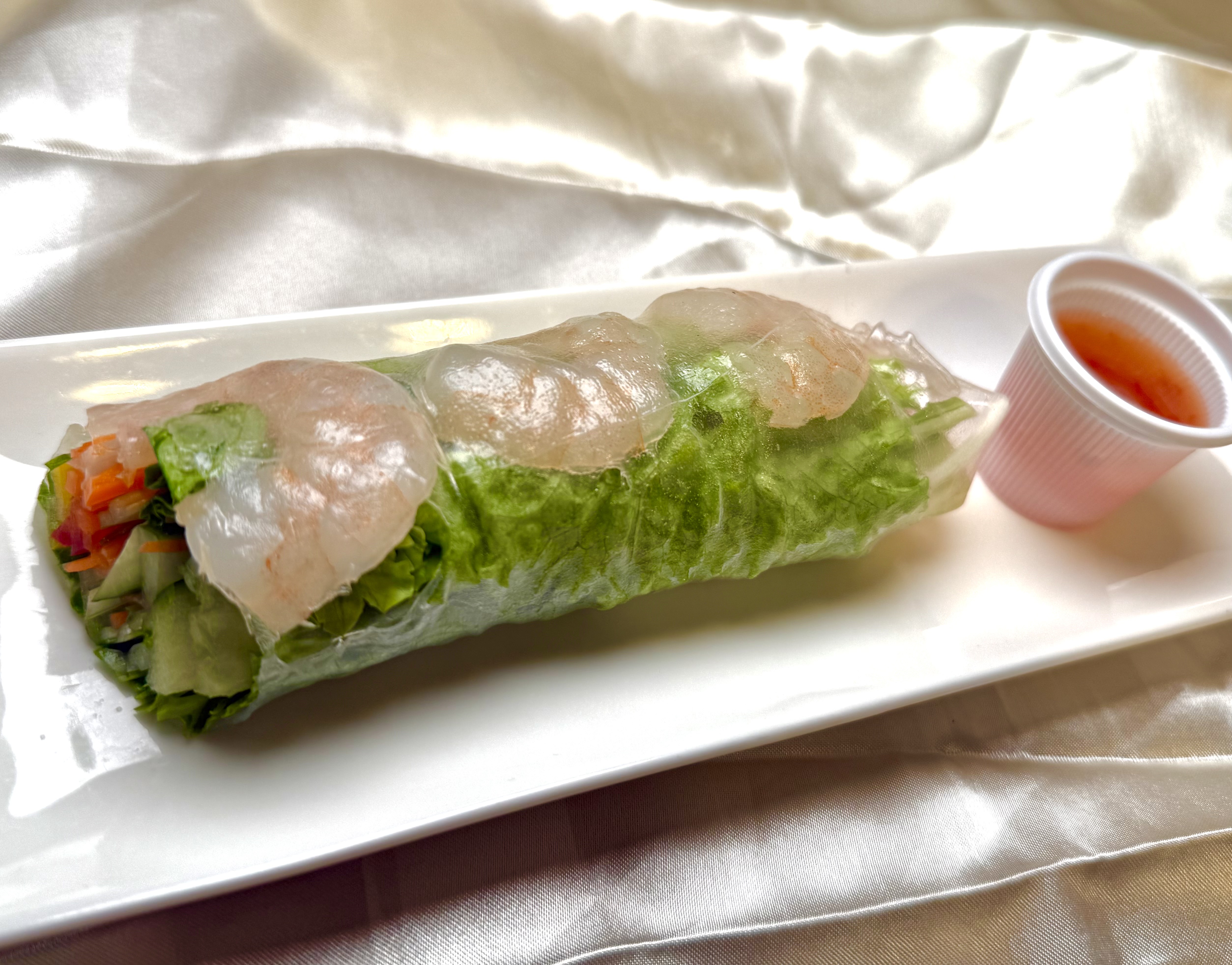サラダ日和の海老生春巻きの画像