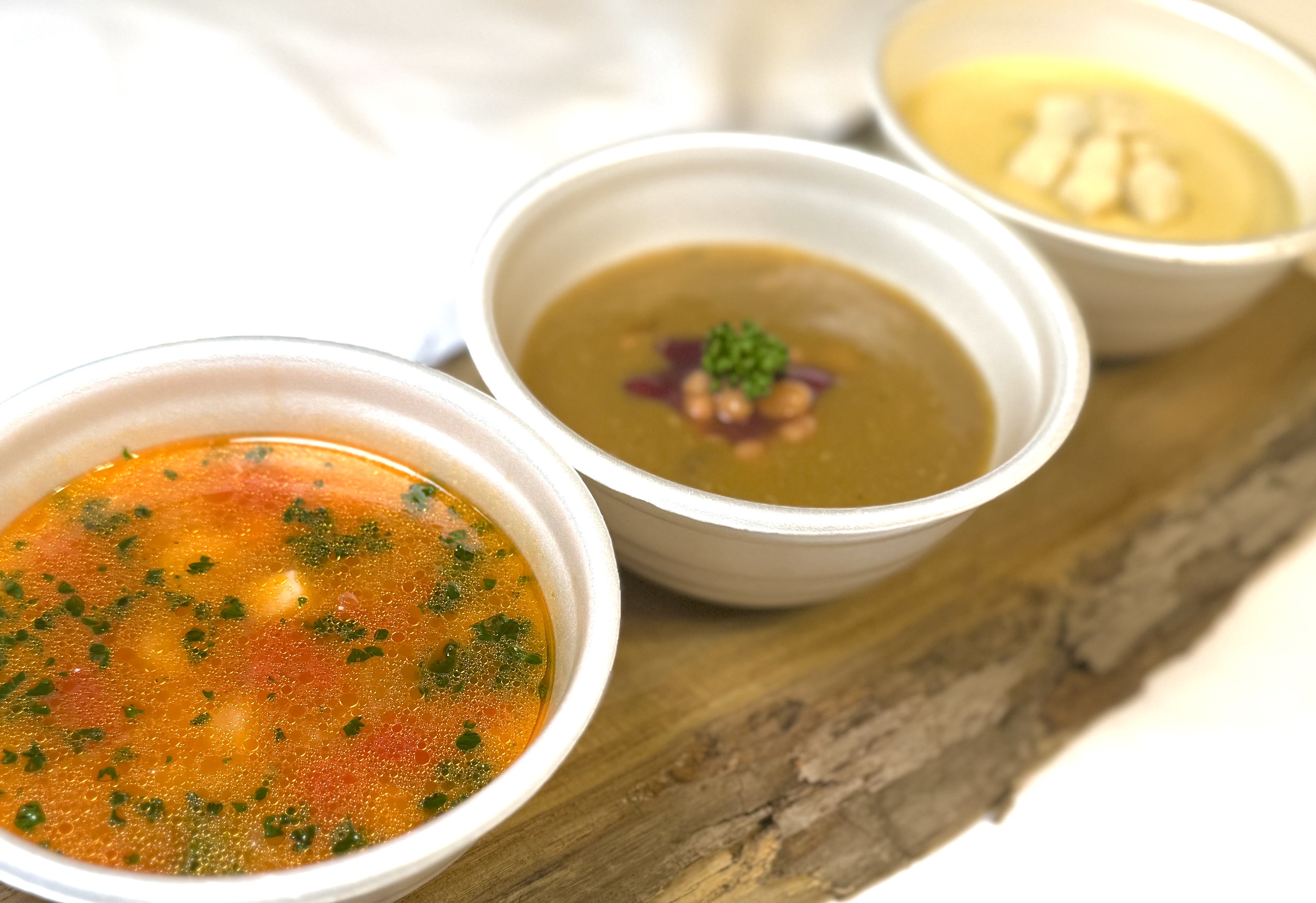 サラダ日和のスープの画像