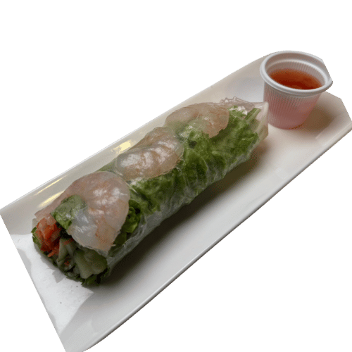 サラダ日和の海老生春巻き