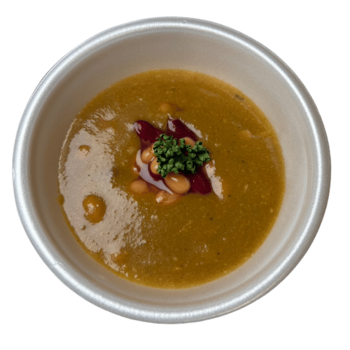 サラダ日和のビーンズカレースープ